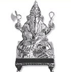 Divine Silver Plated Ganesh Idol to Nagercoil